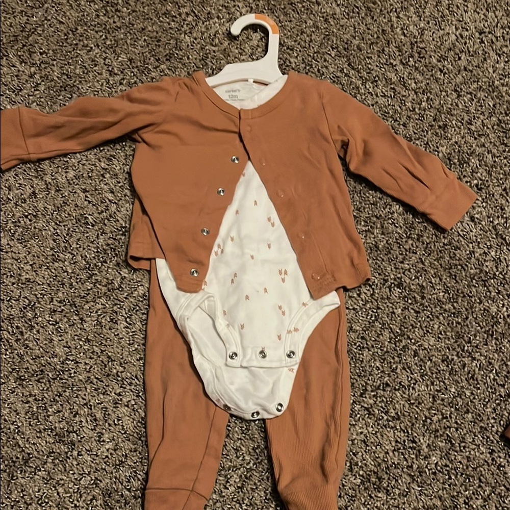 Kids One Piece Set in Brown